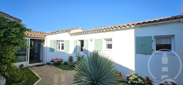 Maison de plain pied sur jardin clos