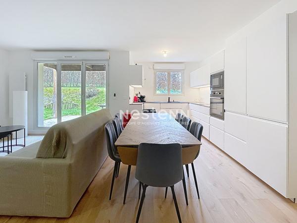 Appartement Bouffémont 4 pièce(s) avec jardin en location meublée dans la résidence l'orée des Elfes