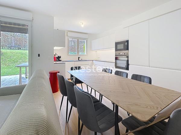 Appartement Bouffémont 4 pièce(s) avec jardin en location meublée dans la résidence l'orée des Elfes