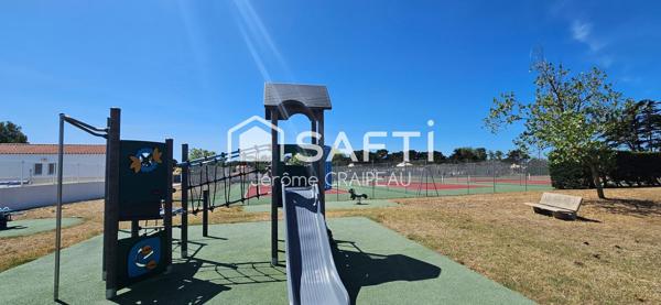 Brétignolles-sur-Mer – Pavillon rénové avec piscine, tennis et parking privatif