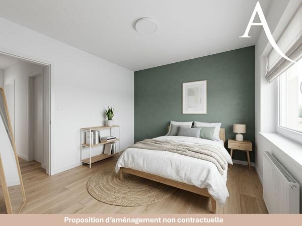 Spacieux T4 avec son garage, ses balcons, son jardin et sa cave
