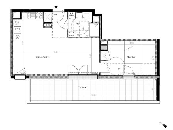 Appartement à vendre 2 pièces 49 m² Pontchâteau