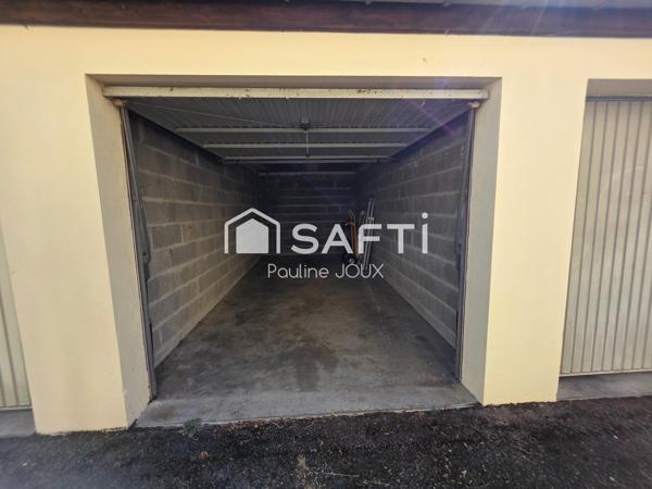 Appartement type F2 avec balcon, garage, cave et grenier