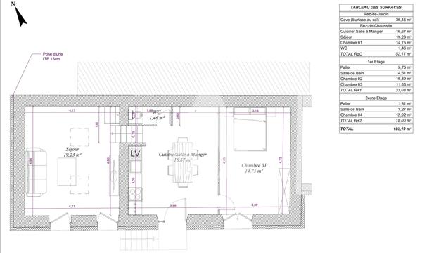 Maison 5 pièces 120 m2