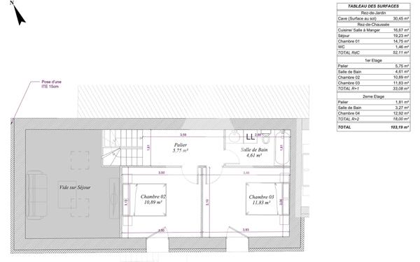 Maison 5 pièces 120 m2