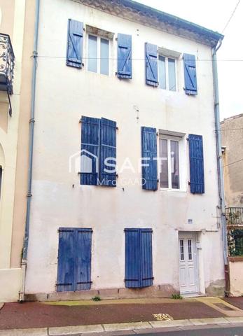 Maison de ville 120m2 à finir de rénover