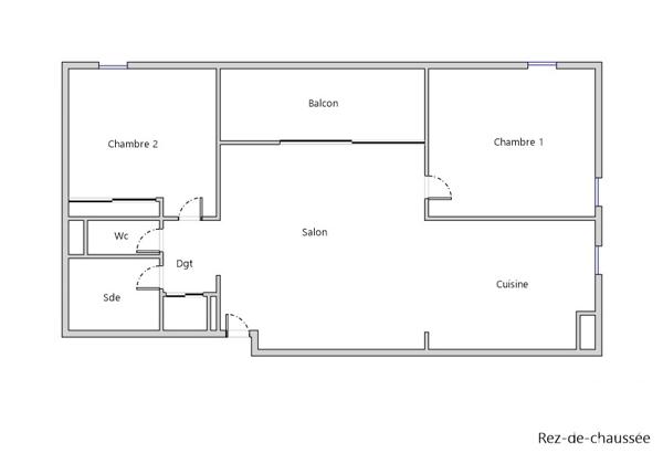 Appartement à vendre 3 pièces 58 m² Mérignac
