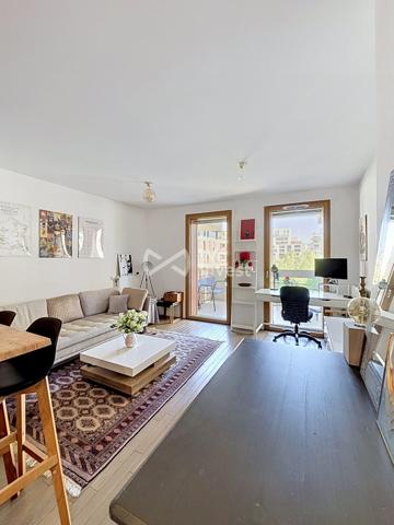 Boulogne-Billancourt – Rive de Seine - Élégant 2 pièces avec terrasse et vue parcIdéal premier achat, pied-à-terre ou investissement.