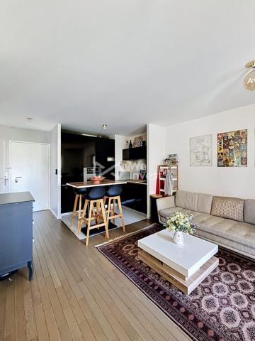Boulogne-Billancourt – Rive de Seine - Élégant 2 pièces avec terrasse et vue parcIdéal premier achat, pied-à-terre ou investissement.