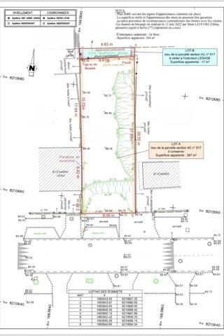Terrain à bâtir de 267 m2