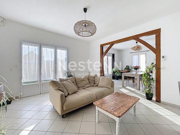 A VENDRE à Trélazé limite Les Ponts de cé maison 3 chambres + logement T2 indépendant de 45 m², dépendance, jardin !