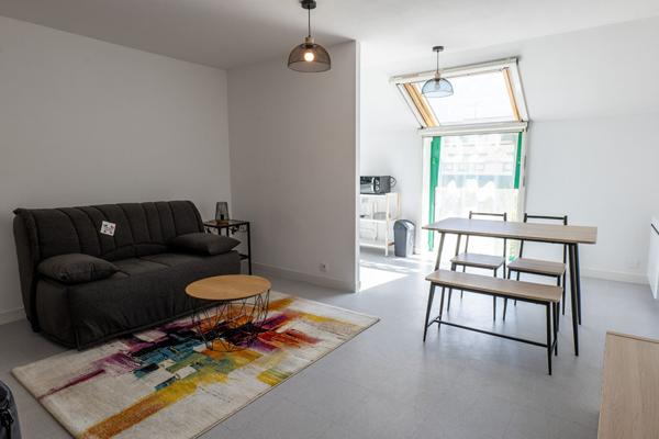 Studio meublé de 28 m²
