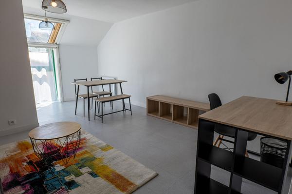 Studio meublé de 28 m²