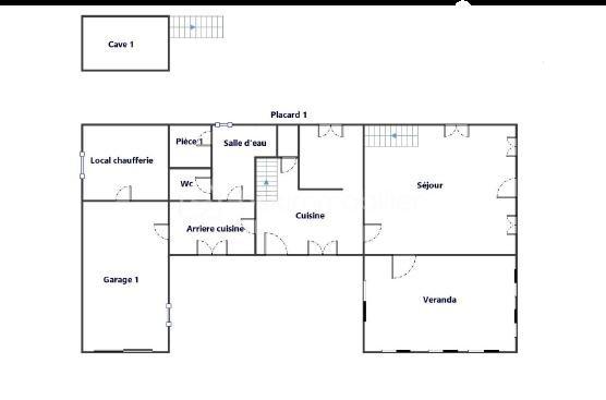 A seulement 13 minutes de Mayenne, en campagne, venez découvrir cette charmante maison en pierre de 150 m2, implantée sur un terrain clos et arboré de 9420 m2.

Elle offre une cuisine aménagée et équipée avec cheminée ouverte, un salon/séjour, une véranda chauffée par le sol avec cheminée, une arrière-cuisine, une salle d'eau, un WC, une cave, un garage avec grenier et un local chaufferie.

A l'étage, vous trouverez trois chambres, un bureau (ou chambre d'appoint), une salle d'eau et deux WC.

Côté prestation : pompe à chaleur, aspirateur centralisé, portail électrique, atelier garage, bergerie, poulailler et puits.

Une propriété idéale pour une famille, d'espace et de nature, tout en restant proche de Mayenne.

A visiter sans tarder !