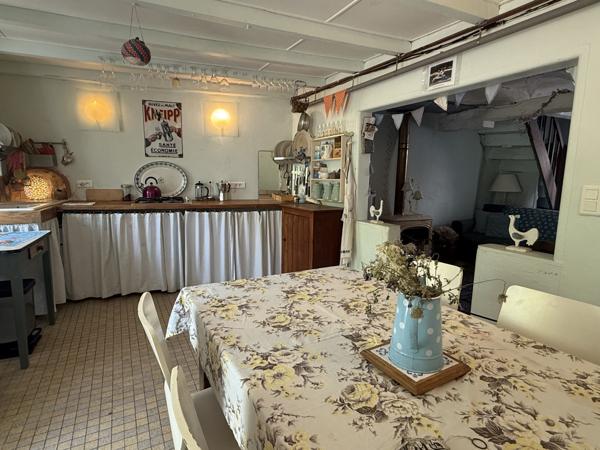 Saint-Maurin (47270) SAINT MAURIN Maison de village avec petit jardin et garage non attenant