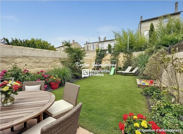 Maison avec jardin Libourne proche Tourny