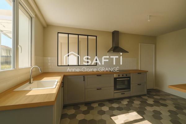 A  deux pas des commodités, dans un secteur prisé maison avec jardin