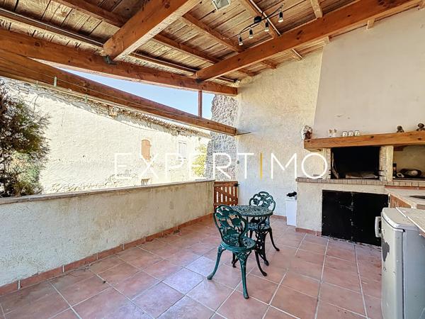 Villefranche-de-Lauragais (31290) Villefranche de Lauragais, secteur, maison de village 4 pièces, 115 m2 avec terrasse couverte et garage de 60m