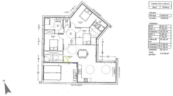 Maison Bretignolles Sur Mer 5 pièce(s) 95 m2