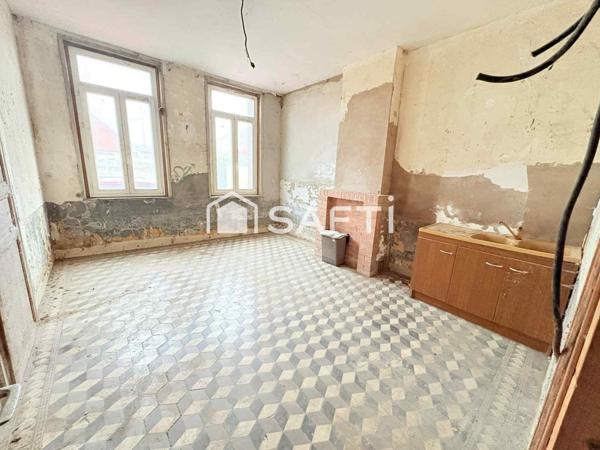 Maison 140m² à rénover + garage et jardin