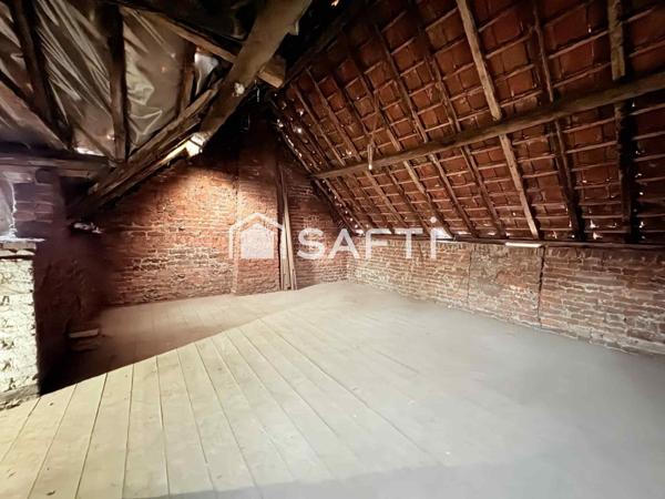 Maison 140m² à rénover + garage et jardin