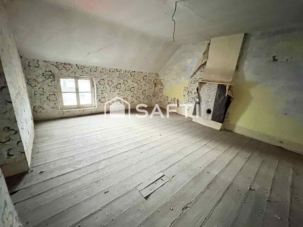 Maison 140m² à rénover + garage et jardin