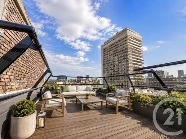 Appartement F2 à vendre  3 pièces - 98,20 m 2   PARIS  - 75013