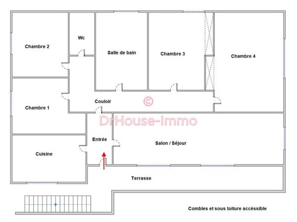 Maison à vendre 7 pièces de 180 m²