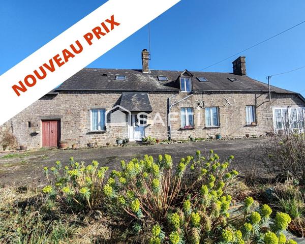 Longère en pierres avec dépendances et champ 1hect