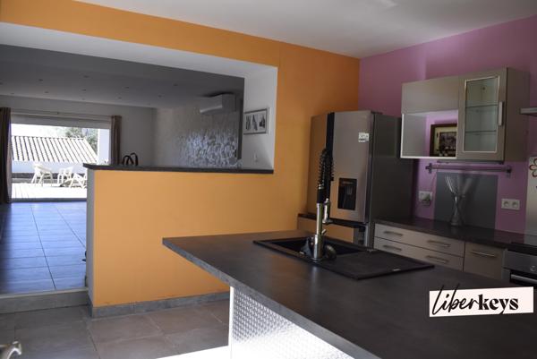 Pourrières, vente villa avec studio attenant et dépendance de 61 m² sur deux niveaux 
