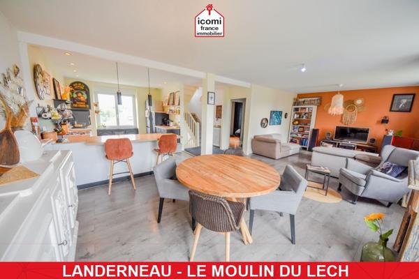A VENDRE - MAISON INDIVIDUELLE T7 152M² - 6 CHAMBRES - GARAGE - IDEALE POUR UNE FAMILLE SUR TERRAIN CLOS DE 560M²