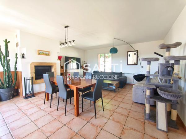 Rare maison plain-pied T4, terrain 2105m² , vue dégagée