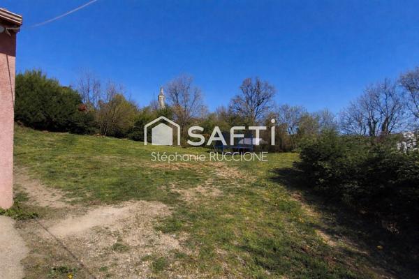 Rare maison plain-pied T4, terrain 2105m² , vue dégagée