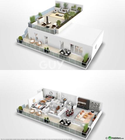 Appartement à Sète, 2 pièce(s) 40.20 m2 neuf