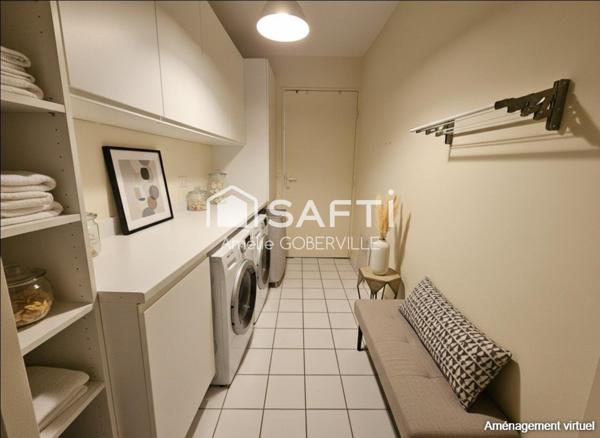 T3 Bis avec Cellier/Buanderie  -  Résidence de standing à taille humaine - Expo SUD - Balcon de 18m² - CALME et SANS VIS A VIS