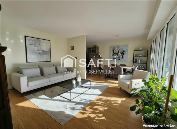 T3 Bis avec Cellier/Buanderie  -  Résidence de standing à taille humaine - Expo SUD - Balcon de 18m² - CALME et SANS VIS A VIS