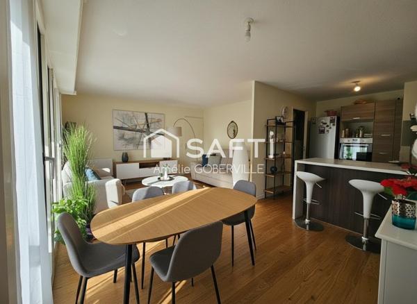 T3 Bis avec Cellier/Buanderie  -  Résidence de standing à taille humaine - Expo SUD - Balcon de 18m² - CALME et SANS VIS A VIS