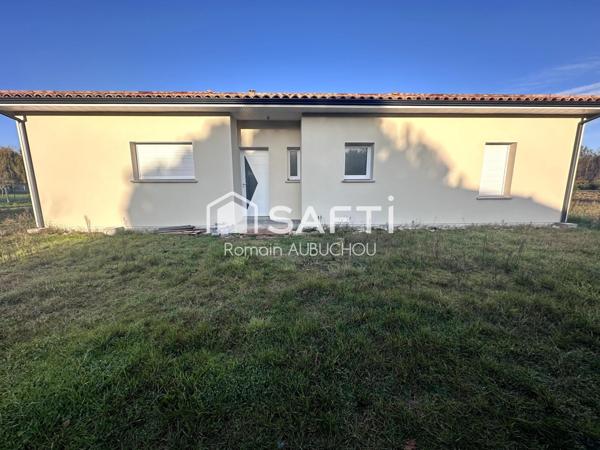 Maison neuve de 2025, jamais habitée, à 2 minute du centre de Lesparre-Médoc : confort moderne, grand terrain et prestations de qualité !