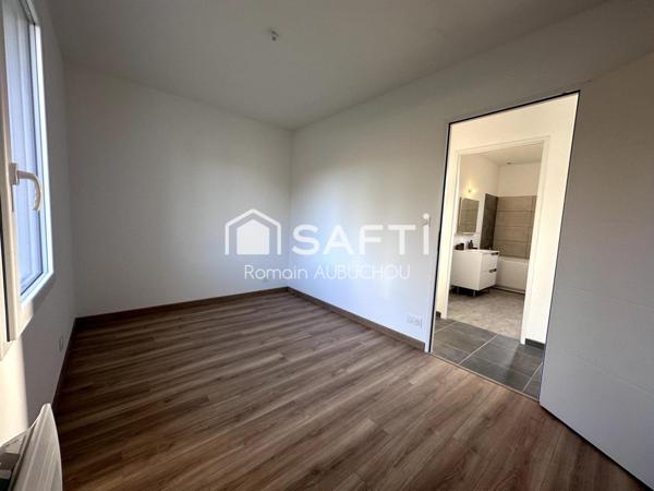 Maison neuve de 2025, jamais habitée, à 2 minute du centre de Lesparre-Médoc : confort moderne, grand terrain et prestations de qualité !