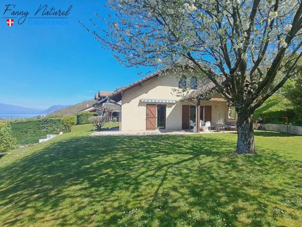 A vendre – Maison individuelle 117 m² – secteur recherché entre Aix les bains et Chambéry- vue lac