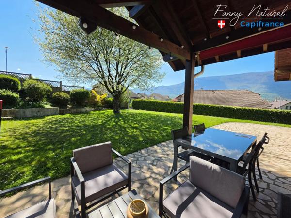 A vendre – Maison individuelle 117 m² – secteur recherché entre Aix les bains et Chambéry- vue lac