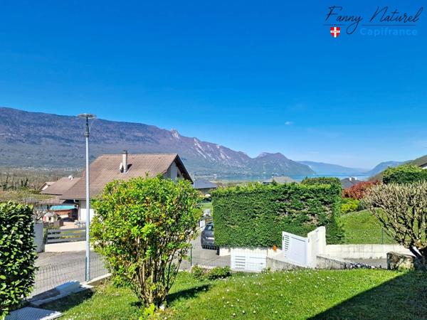 A vendre – Maison individuelle 117 m² – secteur recherché entre Aix les bains et Chambéry- vue lac