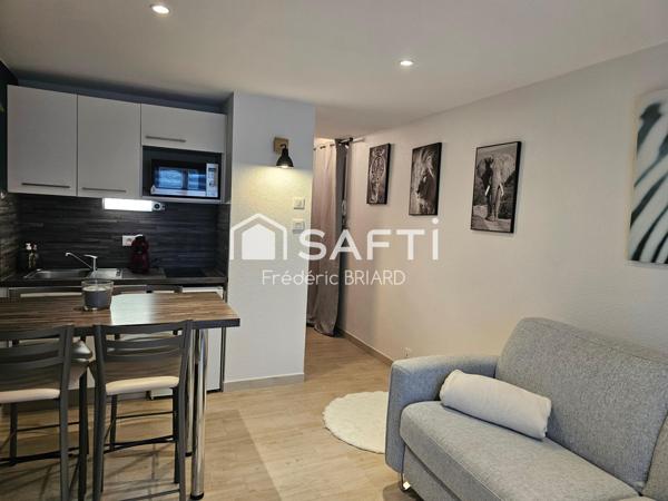 Les Sables d'Olonne. Lac Tanchet. Studio 20.27m2