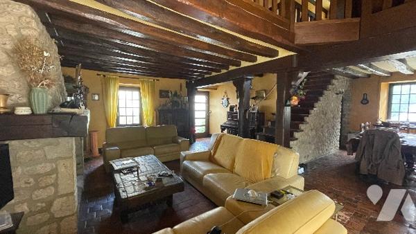 JANVILLE EN BEAUCE 2' Maison de caractère avec parc arboré