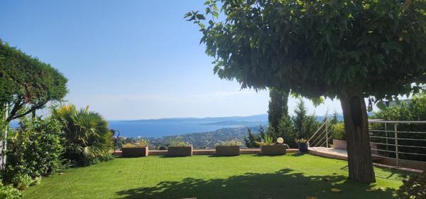 Vue mer panoramique de toutes les pièces