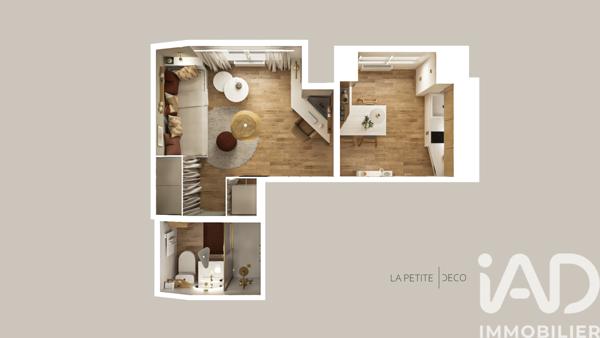 Appartement à vendre 2 pièces 20 m² Chambéry