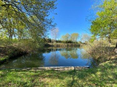 Terrain de loisirs - Bois - Etangs à vendre à Saint-Genou dans l'Indre (36500), ref : 1052374