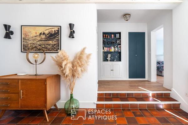 Maison avec séjour cathédrale et jardin arboré dans le Hameau des Grézillières