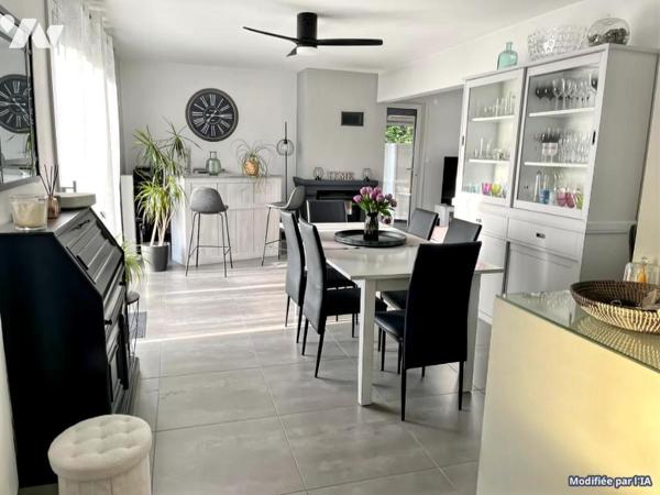 Maison atypique de plain-pied proche centre ville
