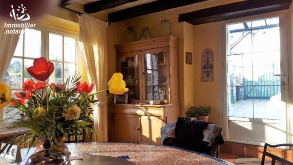 LE THOUREIL
Petite cité de caractère en bord de loire,Maison 19eme ( pierres apparentes...